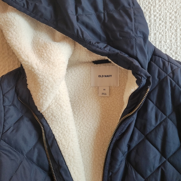 Shearling Lined Quilted Jacket - Picture 3 of 4